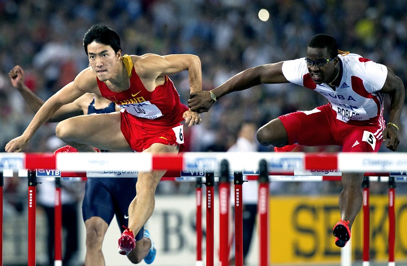 运动员们为比赛做出全力准备 运动员们为比赛做出全力准备