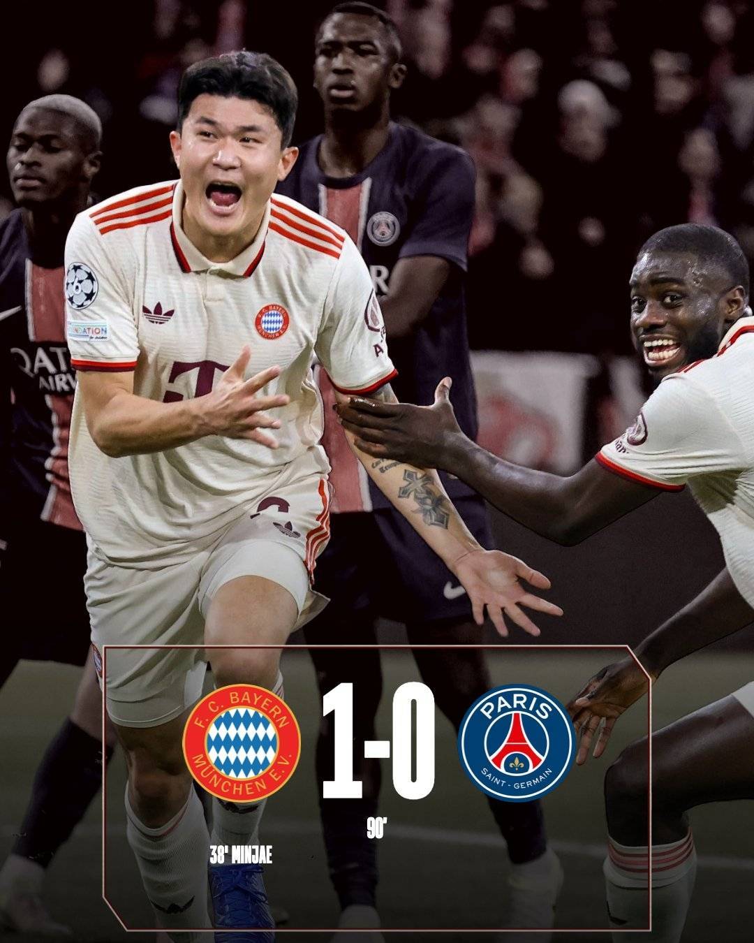 拜仁取胜进球数领先,确定晋级 拜仁取胜进球数领先,确定晋级