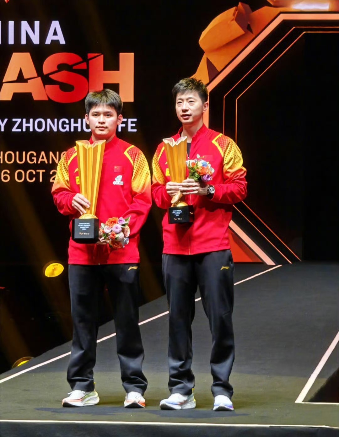 包含德国乒乓球队鏖战英国乒乓球队，马龙一己之力扛起全队的词条