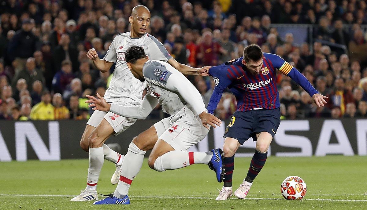 关于利物浦战平巴萨，艰难难分胜负的信息